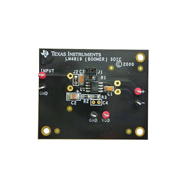 LM4819MBD/NOPB Texas Instruments  Cartes d'évaluation - Amplificateurs audio